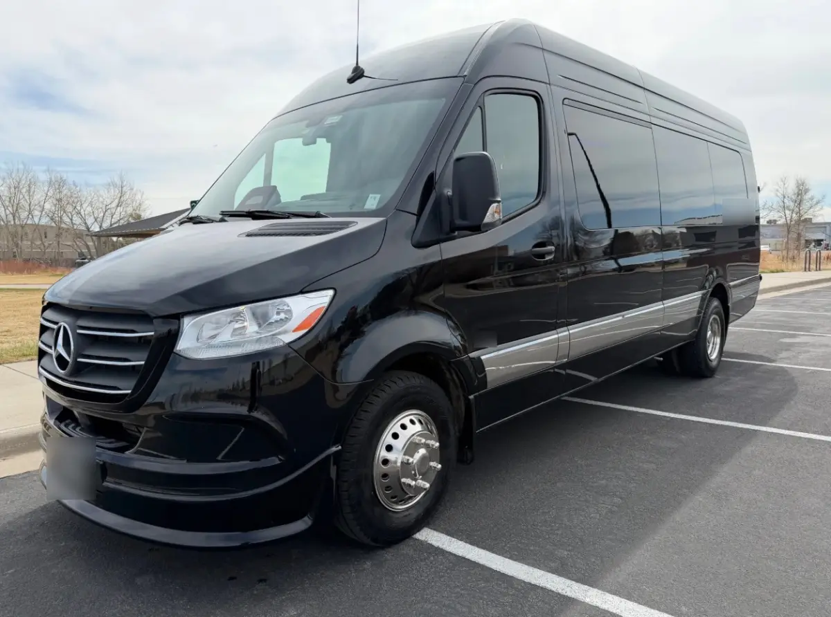 Loveland 13 passenger black executive Sprinter