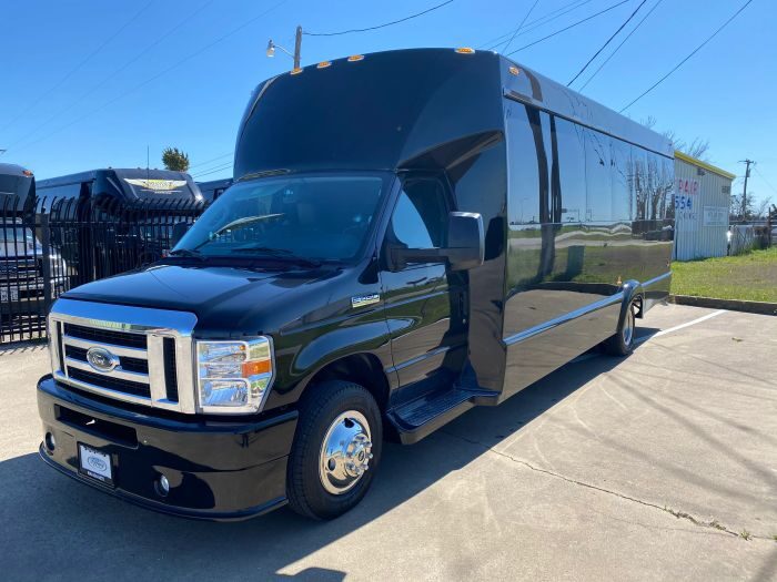 Black party bus – Loveland limo service